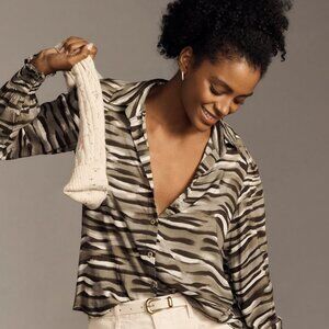 Cloth & Stone (Anthropologie) Collared Button Down Shirt